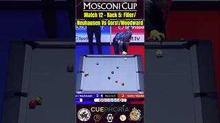Mosconi Cup: Match 12 - Rack 5 #pool #9ball #sports #billiards #shorts #reels #video #usa #svb #live