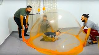 GIANT SLiME BuBBLES!! IN OuR HOUSE!!!