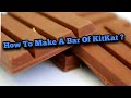 How To Make A Bar Of KITKAT ? (In Reverse)