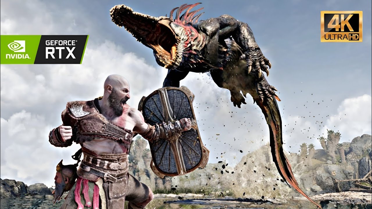 God Of War Ragnarok Dreki | Immersive Realistic Ultra Graphics [ 4K HDR 60FPS] Gameplay (RTX ...