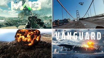 All Epic Destruction Scenes in Call of Duty Games