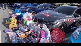 "Toys for Tots" with EMJ motors and Alwaysnboost car meet