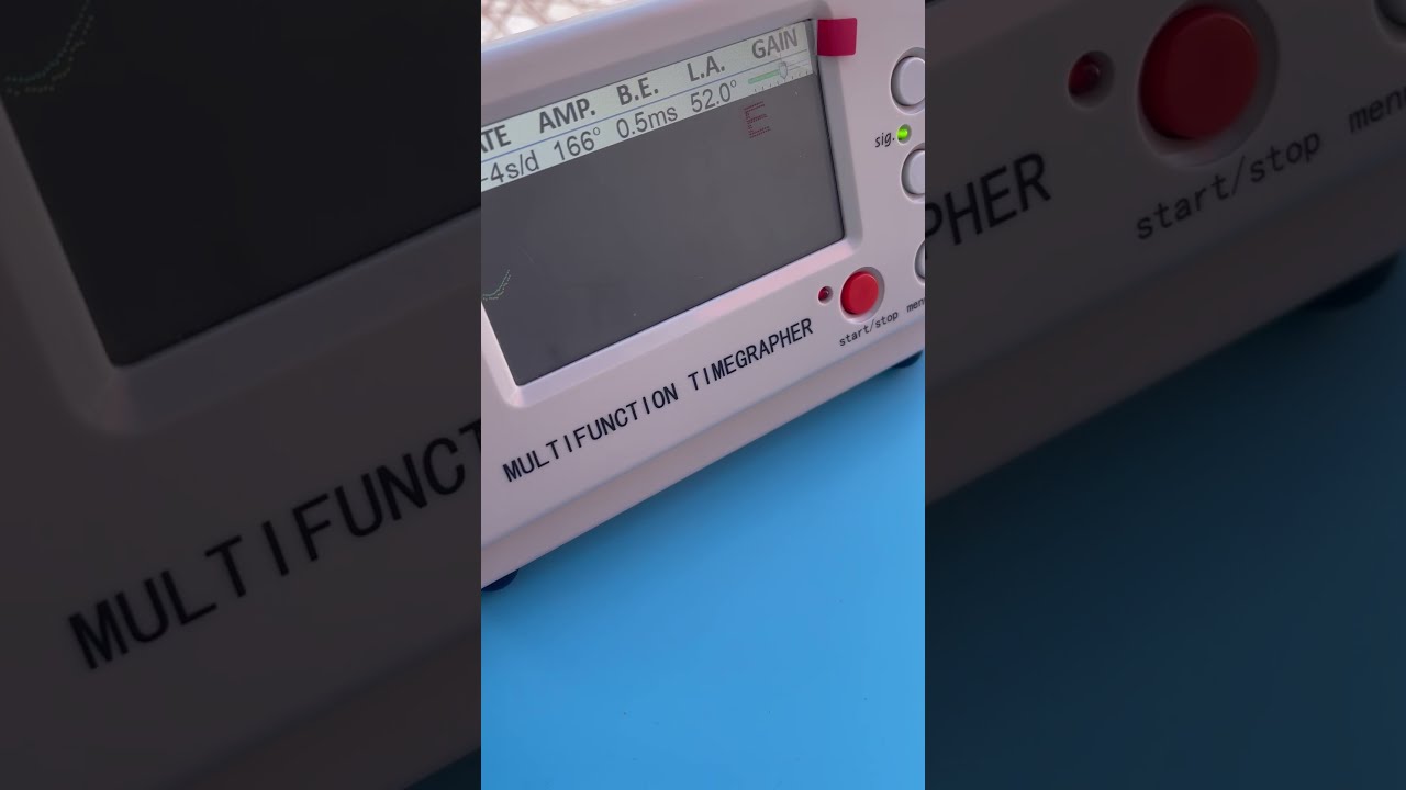 Weishi Multifunction Timegrapher For Adjust Time Restoration Watchrestoration Asmr Watchrepair