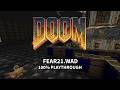 FEAR21.WAD (Doom 1994 WAD / custom level)