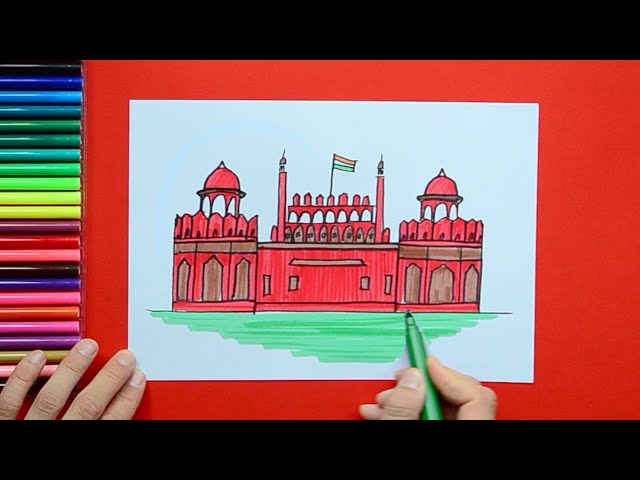 365 Red Fort Sketch Images, Stock Photos, 3D objects, & Vectors |  Shutterstock-saigonsouth.com.vn