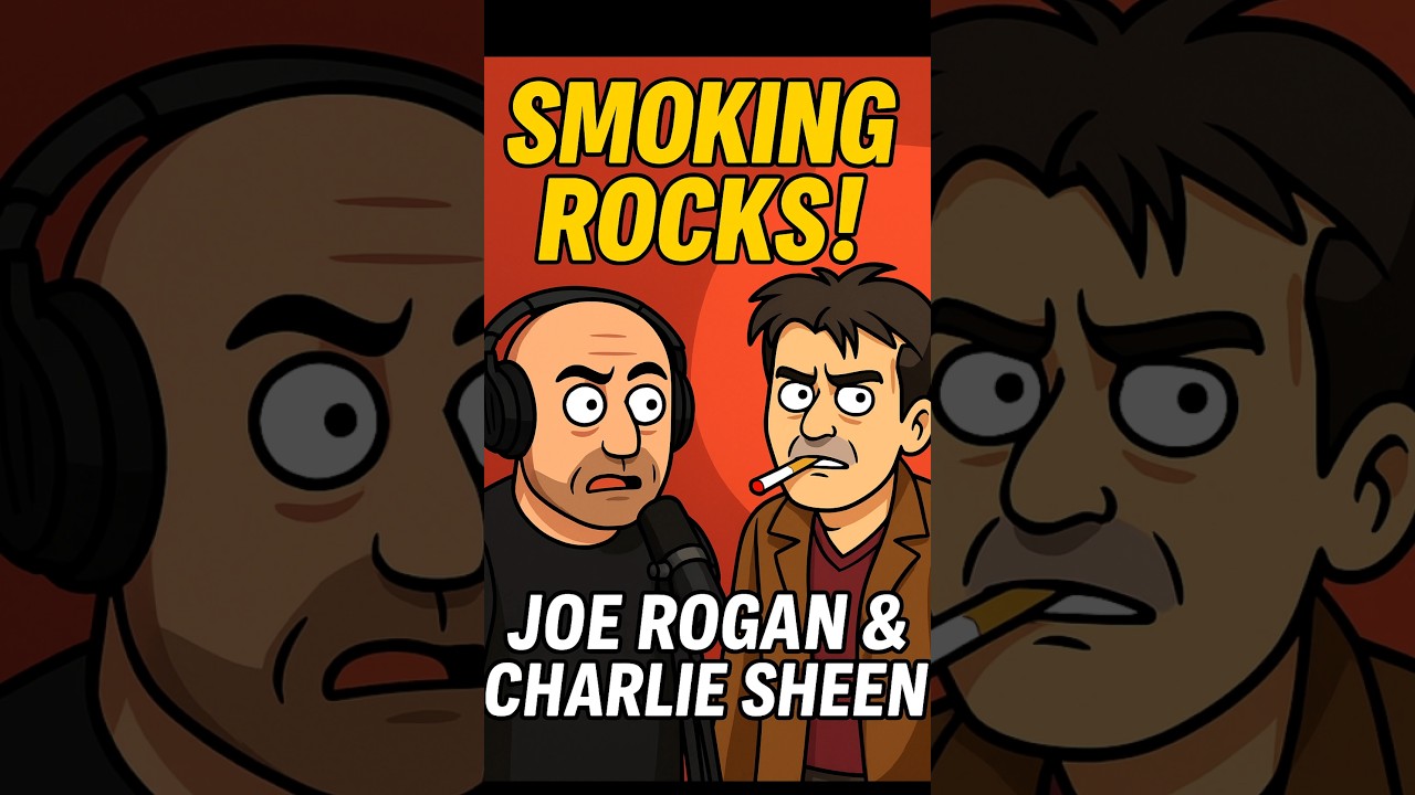 Joe Rogan & Charlie Sheen on His WILD Smoking Rocks! Interview 🤯🔥