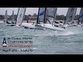 Aclass catamaran world championships classic  open divisions 429 to 56 2022 houston texas