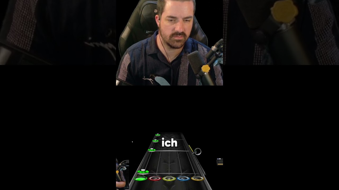 Erster Versuch bei Clone Hero!