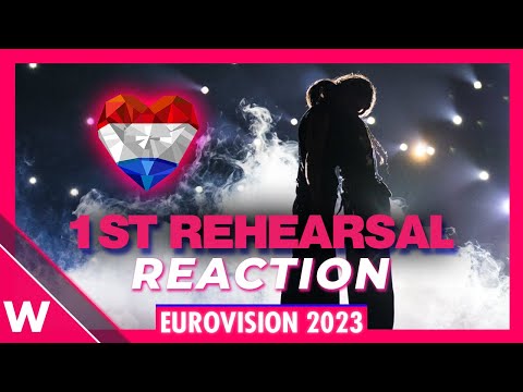 ?? The Netherlands First Rehearsal (REACTION) Mia & Dion "Burning Daylight" @ Eurovision 2023