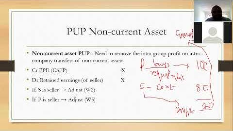 PUP Non Current Assets