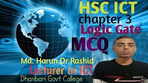 HSC ICT Chapter 3 l Number system and Digital Device l MCQ l logic gate l Class HSC
