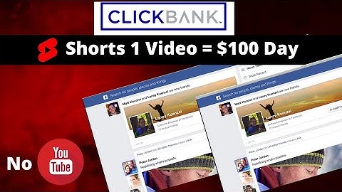 Make Quick $100 Per Day Using YouTube Shorts And ClickBank. Step by Step Tutorial