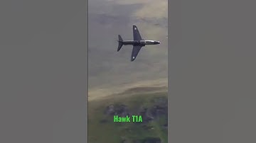 Hawk T1A through the Mach loop
