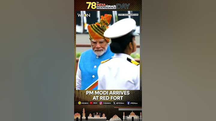 Independence Day 2024: Prime Minister Modi celebrates India's 78th Independence Day at Red Fort