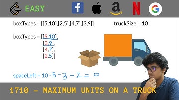 June - 14 2021 Leetcode Solution: Maximum Units on a Truck EASY Solution!