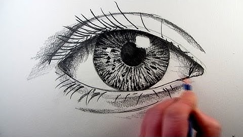 Hoe je een realistisch oog tekent: stap voor stap verteld