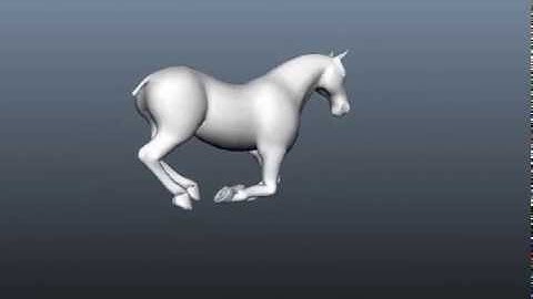 Horse Run Animation