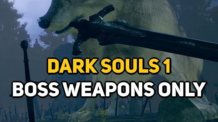 Can You Beat DARK SOULS 1 With the Previous Boss' Weapon?
