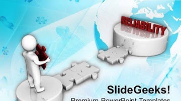 3d man way to realiability business powerpoint templates ppt backgrounds for slides 0213