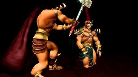 Mortal Kombat Deception - GameCube - Shao Kahn - Fatality 2