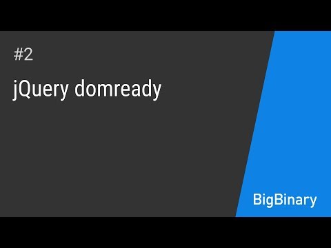 jQuery domready