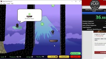 Sticky Ninja Academy Level 7 58.53