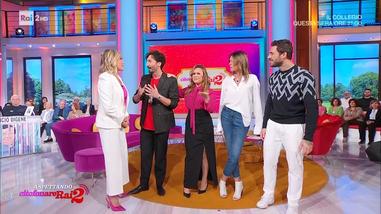 Direttamente da 'Ballando con le Stelle' Paola Perego e Simona Ventura - Citofonare Rai2 22/10/2023