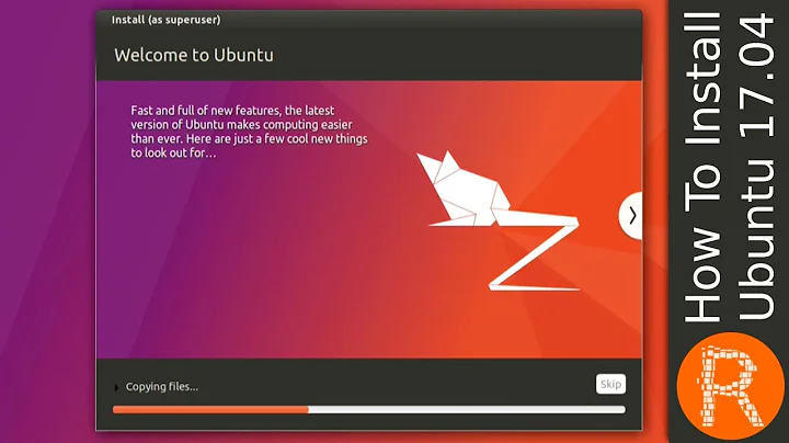 How To Install Ubuntu 17.04