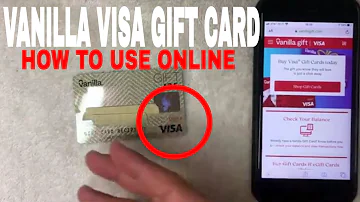 Why can't I use my Vanilla gift card online?