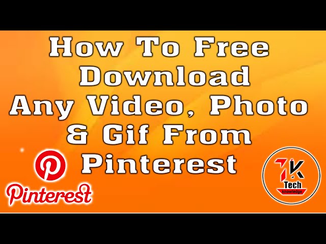 How to Download GIF from Pinterest