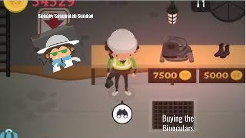 Buying the Binoculars - Sneaky Sasquatch Port Update 1.8
