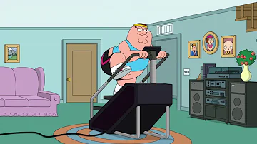 Family Guy - Peter attempts to blast Lizzo through Brian