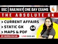 6:00 AM - SSC | Railway | One Day Exams | Current Affairs & Static GK by Shipra Ma'am