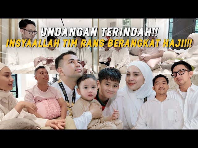 SETELAH GAGAL BERANGKAT!!!INSYAALLAH RAFFI NAGITA BOYONG KELUARGA u0026 KARYAWAN RANS IBADAH HAJI… class=