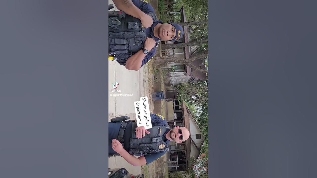 Arrested for walking 2nd Camera. Shawnee, Ok police department. Police