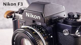 Nikon F3 Shutter Sound | Legendary 35mm Film Camera