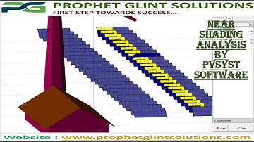Near Shading Analysis by PVsyst Software | Shading | PVsyst | Near Shading | Shading Analysis