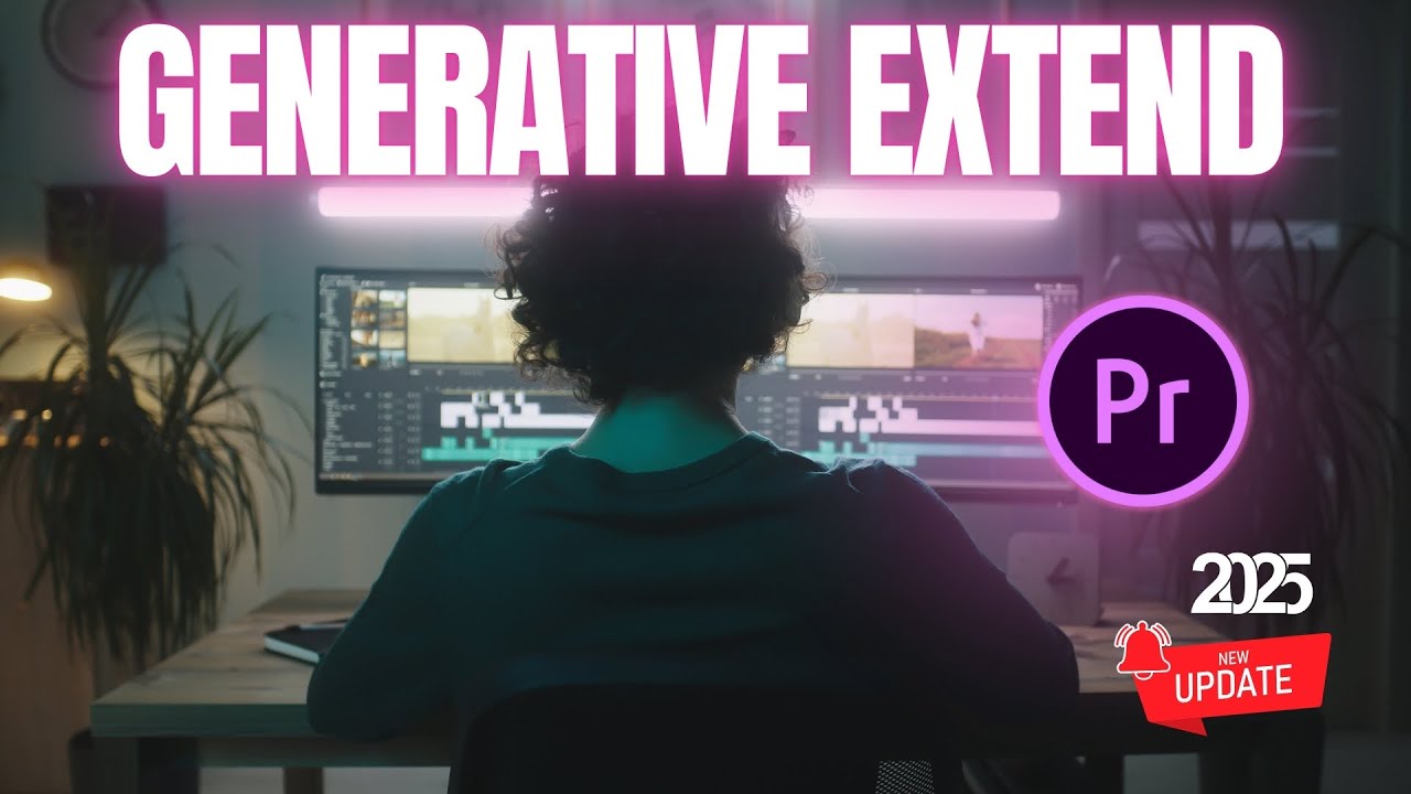 NEW Generative Extend in Premiere Pro Beta 2025 | Adobe Premiere Pro AI ...
