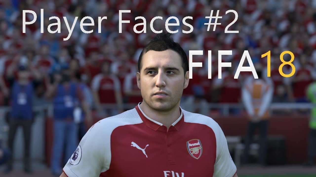 FIFA 18 Arsenal Player Faces #2