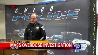Chico Police Department Holds Press Conference on Mass-Overdose in Chico
