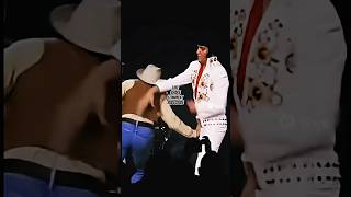 Elvis gets sneak attacked by John Wayne Round 3 #fight #elvispresley #duke #streetfighter #funny