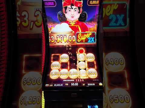 Playing $20 on Water Dragons Slot at Sunset Station Casino - Henderson, NV