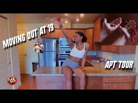 MOVING OUT AT 19 + EMPTY APARTMENT TOUR [VLOG] EP 2