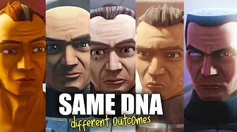 How did the Clone Wars change the Clone's DNA?