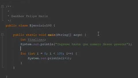 EJERCICIO EN JAVA #2 | CodiClass Programación | IMPRIMIR LOS 100 PRIMEROS NÚMEROS