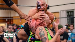 [Free Match] Allie Katch Vs. Aaron Rourke | Beyond Wrestling Open (Intergender Mixed Aew Tna Impact)