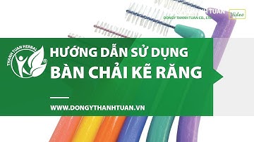 [Đông Y Thanh Tuấn] Cách sử dụng bàn chải kẽ răng