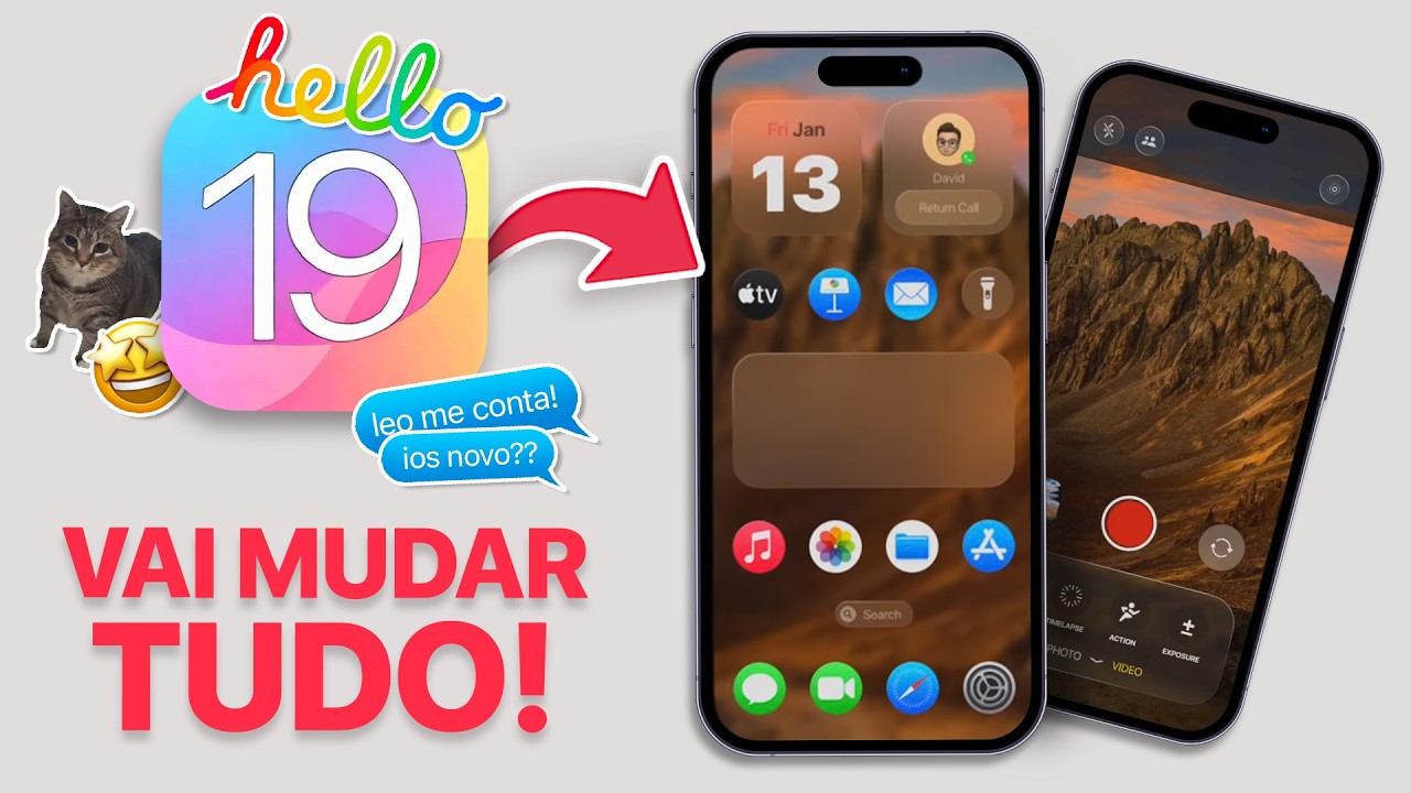 VAZOU! 😱 iOS 19: Primeiras NOVIDADES são REVELADAS 🔥 - YouTube