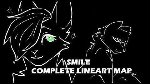 Smile OC Linart Map Completed!