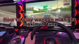 Celebrity How to Wangan Midnight Tune #arcade  #tutorial Wealth